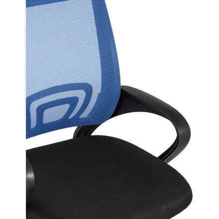 Кресло офисное TopChairs Simple синее 