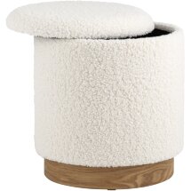 Пуф Stool Group Долли S тедди белый