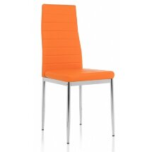 Стул на металлокаркасе на металлокаркасе DC2-001 orange