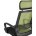 Компьютерное кресло TopChairs TopChairs Style офисное зеленое в обивке с сеткой, регулировка по высоте и механизм качания Top 