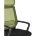 Компьютерное кресло TopChairs TopChairs Style офисное зеленое в обивке с сеткой, регулировка по высоте и механизм качания Top 