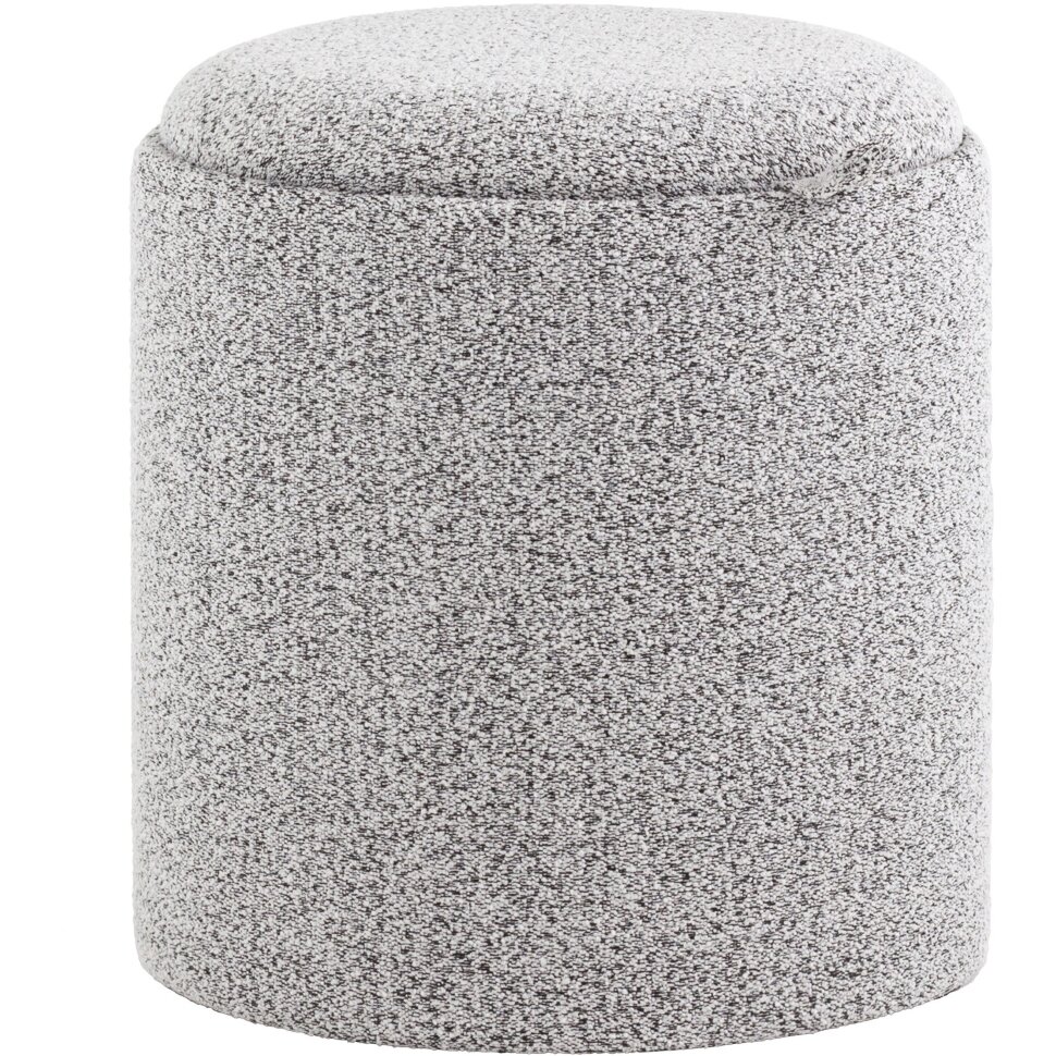 Пуф с ящиком Хюгге NC XS букле серый Пуф с ящиком Хюгге NC XS букле серый