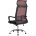 Компьютерное кресло TopChairs TopChairs Style офисное красное в обивке с сеткой, регулировка по высоте и механизм качания Top 