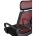 Компьютерное кресло TopChairs TopChairs Style офисное красное в обивке с сеткой, регулировка по высоте и механизм качания Top 