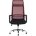 Компьютерное кресло TopChairs TopChairs Style офисное красное в обивке с сеткой, регулировка по высоте и механизм качания Top 