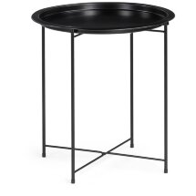 Журнальный стол Tray 47х51 black