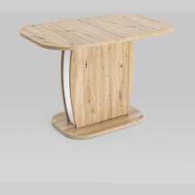 Стол обеденный Stool Group Barrel раскладной 110-145*70 дуб/белый
