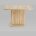 Стол обеденный Stool Group Barrel раскладной 110-145*70 дуб/белый 