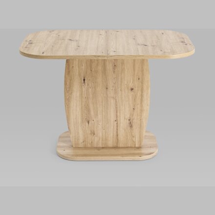 Стол обеденный Stool Group Barrel раскладной 110-145*70 дуб/белый 