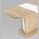 Стол обеденный Stool Group Barrel раскладной 110-145*70 дуб/белый 