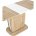 Стол обеденный Stool Group Barrel раскладной 110-145*70 дуб/белый 