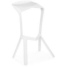 Барный стул Mega white