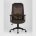 Компьютерное кресло TopChairs TopChairs Studio офисное коричневое в обивке из экокожи и текстиля с сеткой, механизм качания To 