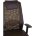 Компьютерное кресло TopChairs TopChairs Studio офисное коричневое в обивке из экокожи и текстиля с сеткой, механизм качания To 