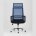 Компьютерное кресло TopChairs TopChairs Style офисное голубое в обивке с сеткой, регулировка по высоте и механизм качания Top 