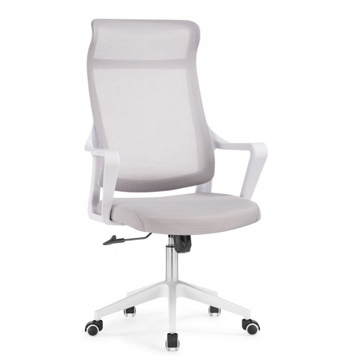 Компьютерное кресло Rino light gray / white Компьютерное кресло Rino light gray / white