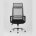 Компьютерное кресло TopChairs TopChairs Style офисное серое в обивке с сеткой, регулировка по высоте и механизм качания Top Gu 