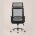 Компьютерное кресло TopChairs TopChairs Style офисное серое в обивке с сеткой, регулировка по высоте и механизм качания Top Gu 