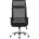 Компьютерное кресло TopChairs TopChairs Style офисное черное в обивке с сеткой, регулировка по высоте и механизм качания Top G 