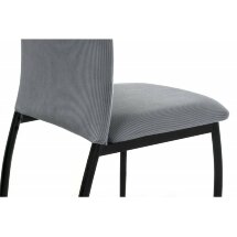 Стул на металлокаркасе Tod gray / black