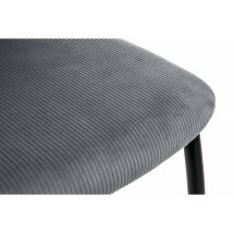 Стул на металлокаркасе Tod gray / black