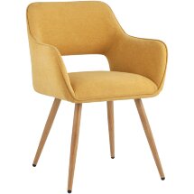 Стул Stool Group Кромвель II желтый
