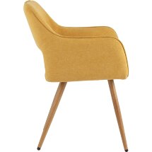 Стул Stool Group Кромвель II желтый