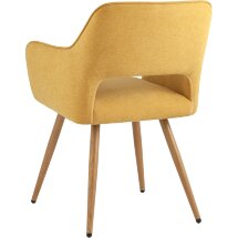 Стул Stool Group Кромвель II желтый