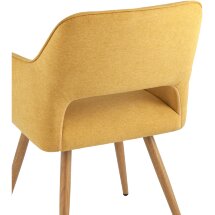 Стул Stool Group Кромвель II желтый