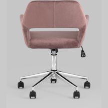 Кресло офисное Stool Group Ross велюр розовый