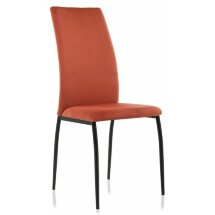 Стул на металлокаркасе Tod red / black