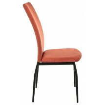 Стул на металлокаркасе Tod red / black