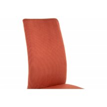 Стул на металлокаркасе Tod red / black