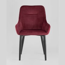 Стул Stool Group Диана велюр бордовый, обивка мебельный велюр