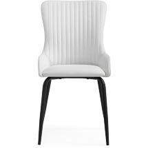 Стул на металлокаркасе Lado white / black