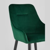 Стул Stool Group Диана изумрудный, обивка мебельный велюр