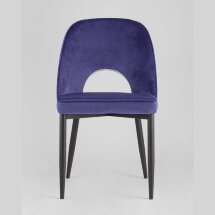 Стул Stool Group Молли королевский синий, обивка мебельный велюр