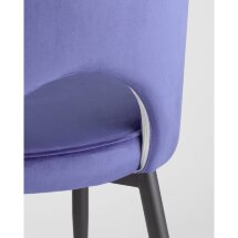 Стул Stool Group Молли королевский синий, обивка мебельный велюр