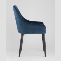 Стул Stool Group Диана велюр сине-зеленый, обивка мебельный велюр