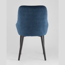 Стул Stool Group Диана велюр сине-зеленый, обивка мебельный велюр