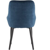Стул Stool Group Диана велюр сине-зеленый, обивка мебельный велюр