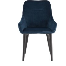 Стул Stool Group Диана велюр сине-зеленый, обивка мебельный велюр