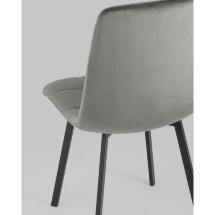 Стул Stool Group Chilly велюр антрацитовый