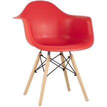 Стул Eames DAW красный