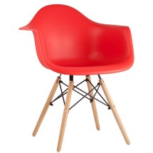 Стул Eames DAW красный