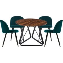 Обеденная группа Енлиан green / brown / black