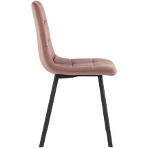 Стул Stool Group Chilly велюр пыльно-розовый