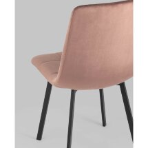 Стул Stool Group Chilly велюр пыльно-розовый