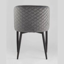 Стул Stool Group Оскар велюр серый мебельная ткань велюр