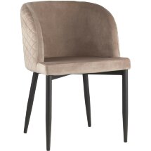 Стул Stool Group Оскар велюр шампань  мебельная ткань велюр